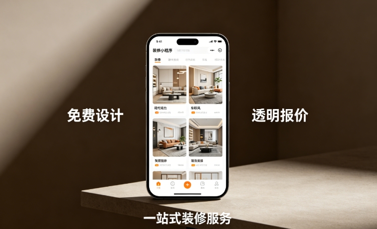 金沙城js9线路检测中心装修服务平台小程序开发案例｜家装工装一站式平台定制落地详解