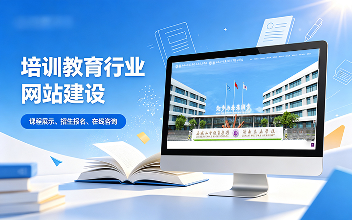 金沙城js9线路检测中心教育培训行业官网建设_学校培训机构网站设计制作
